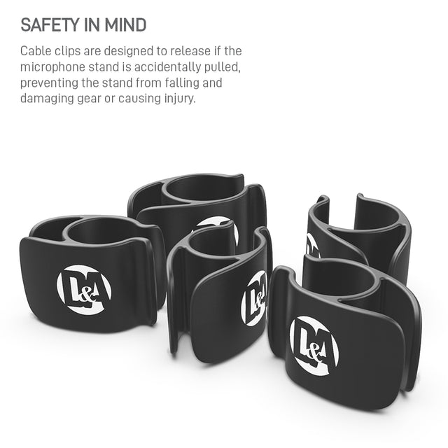 Microphone Cable Clips