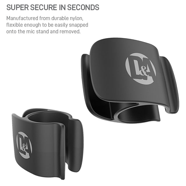 Microphone Cable Clips