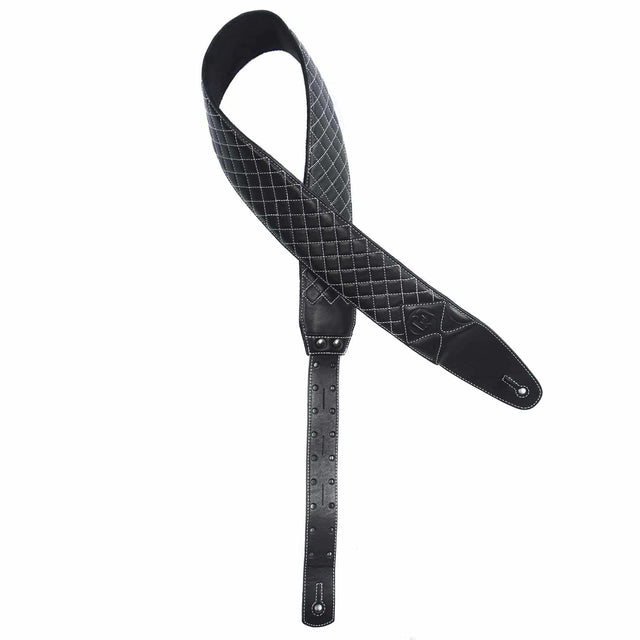 Pro Performance Strap - Erebus Black with White Stitching